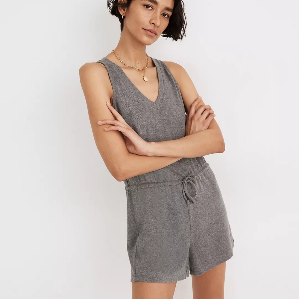 NWT Madewell Breeze Drawstring Romper